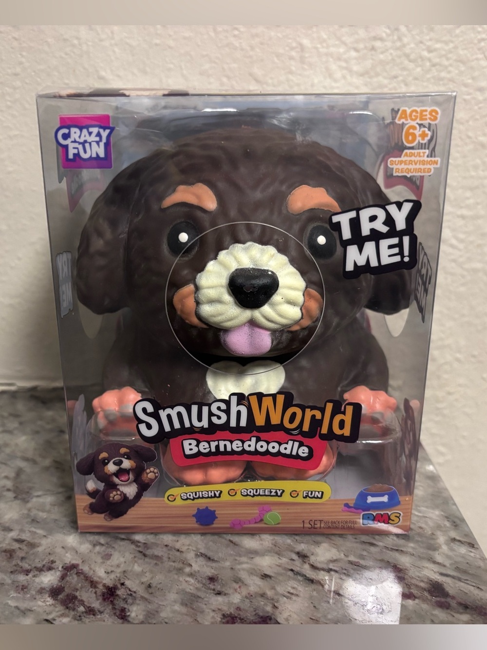 RMS Smushworld Bernedoodle Squishy